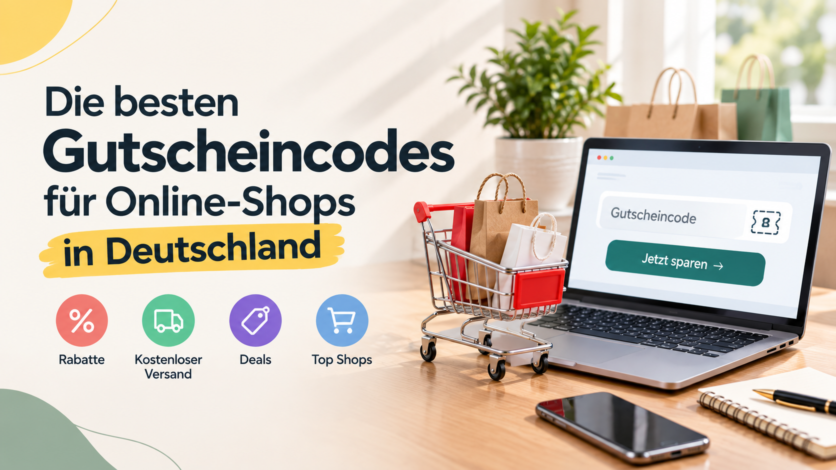 Die besten Gutscheincodes für Online-Shops in Deutschland